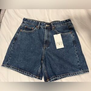 Zara Denim Shorts NWT